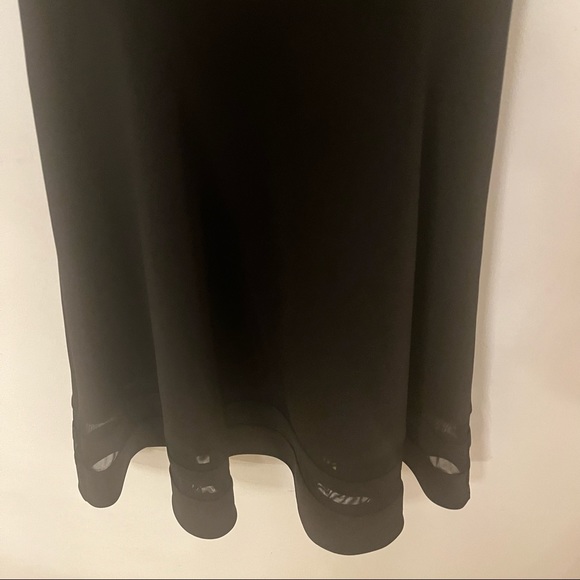 LULU’S Sheer Determination Black Mesh Skater Dress - Picture 12 of 16